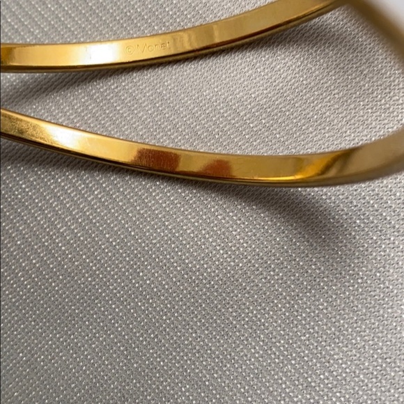 Monet vintage bangles in red navy and white (4) - Picture 5 of 10